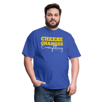 Thumbnail for Cheese Changes Everything | Unisex Classic T-Shirt - royal blue