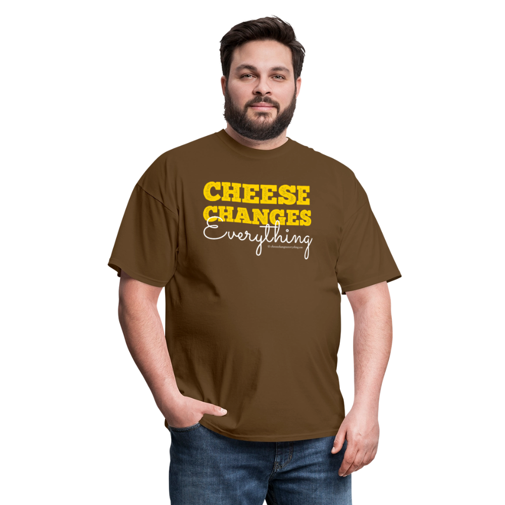 Cheese Changes Everything | Unisex Classic T-Shirt - brown