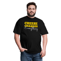 Thumbnail for Cheese Changes Everything | Unisex Classic T-Shirt - black