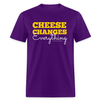 Thumbnail for Cheese Changes Everything | Unisex Classic T-Shirt - purple